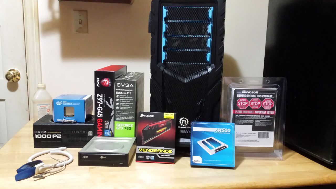 Computer Parts To Build A Gaming Pc